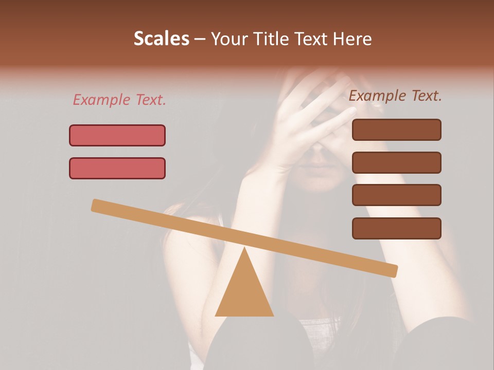 Ceylon Background Leaf PowerPoint Template