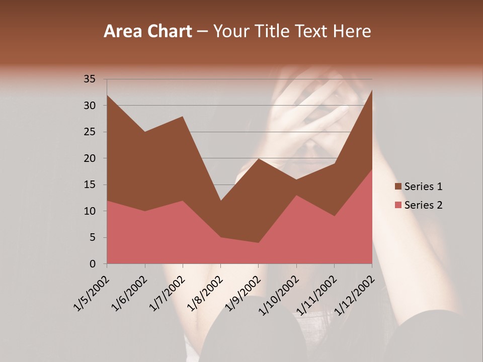 Ceylon Background Leaf PowerPoint Template