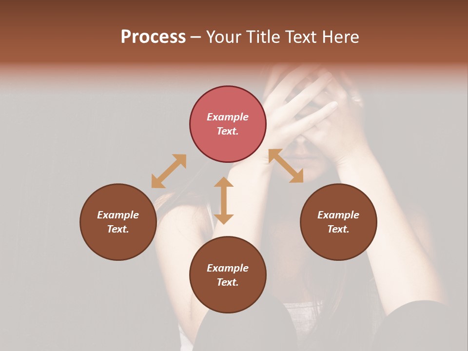 Ceylon Background Leaf PowerPoint Template