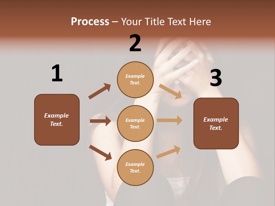 Ceylon Background Leaf PowerPoint Template