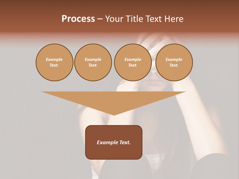 Ceylon Background Leaf PowerPoint Template