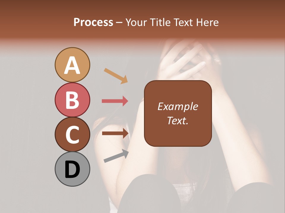 Ceylon Background Leaf PowerPoint Template