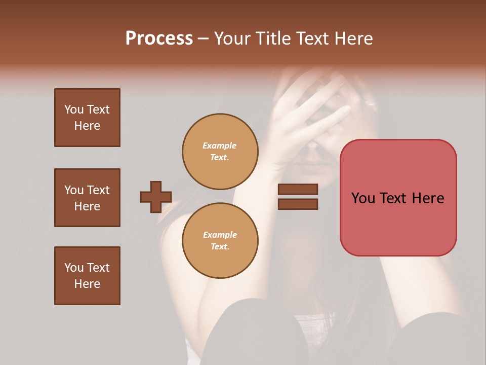 Ceylon Background Leaf PowerPoint Template
