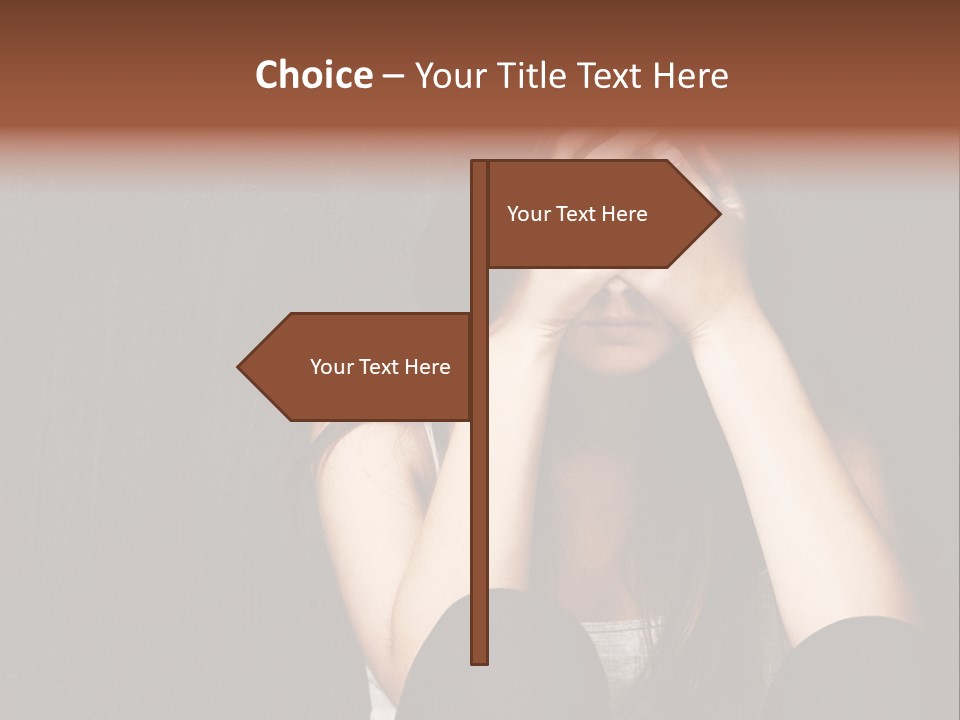 Ceylon Background Leaf PowerPoint Template