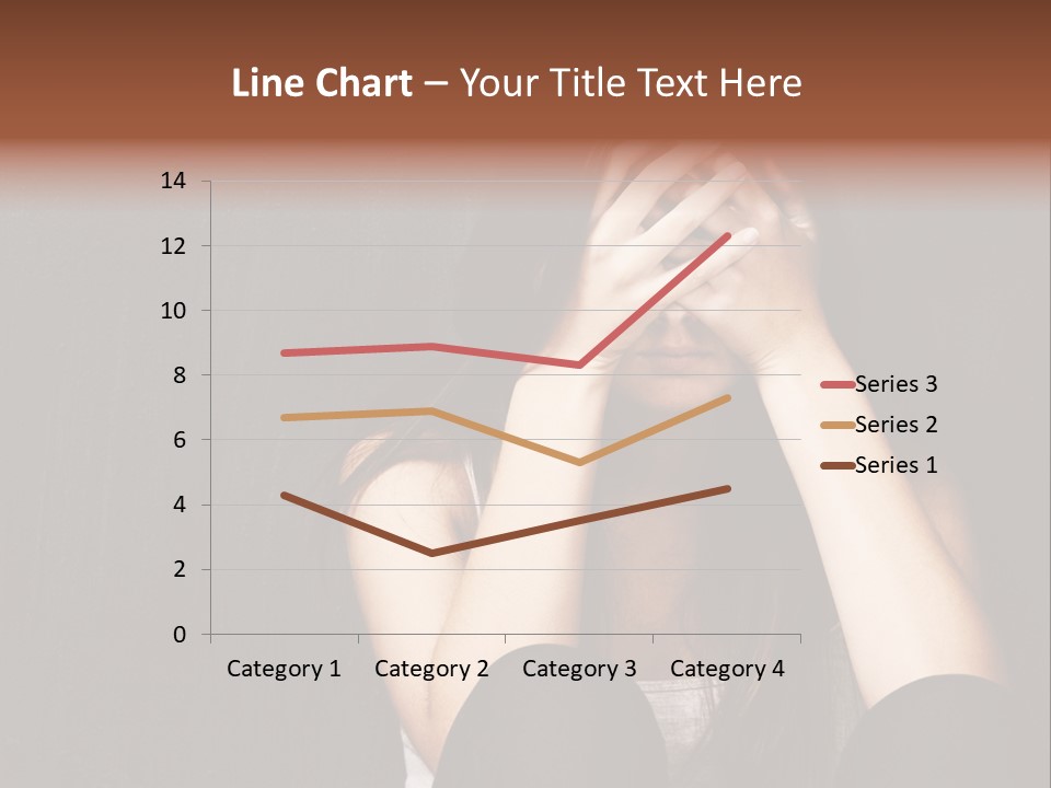 Ceylon Background Leaf PowerPoint Template