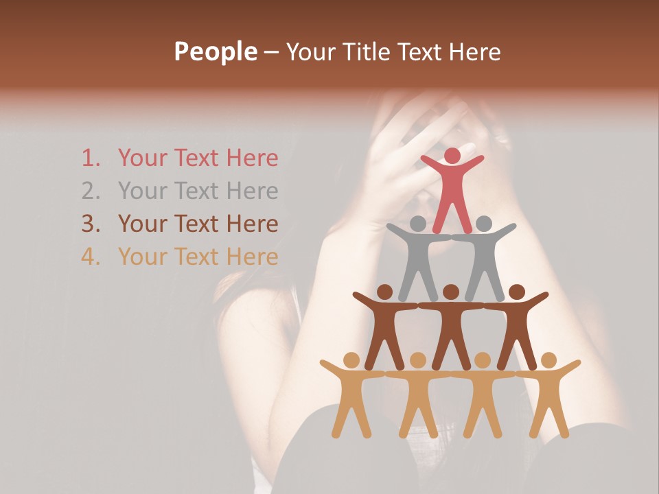 Ceylon Background Leaf PowerPoint Template