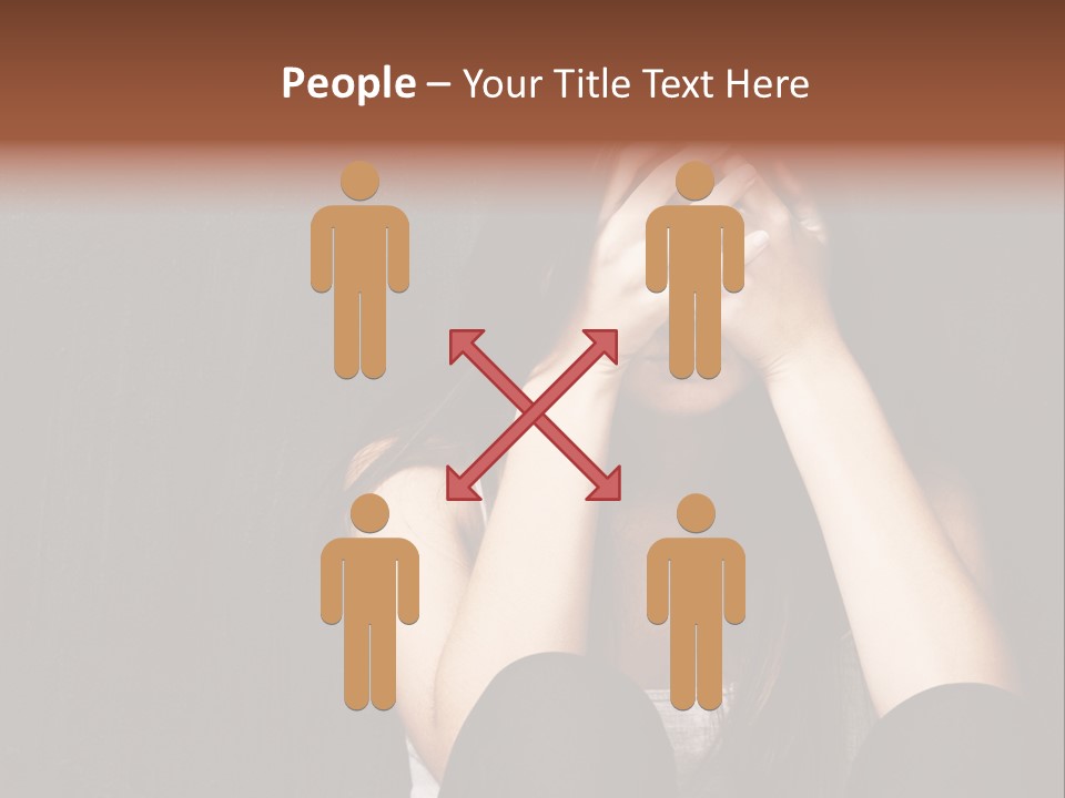 Ceylon Background Leaf PowerPoint Template