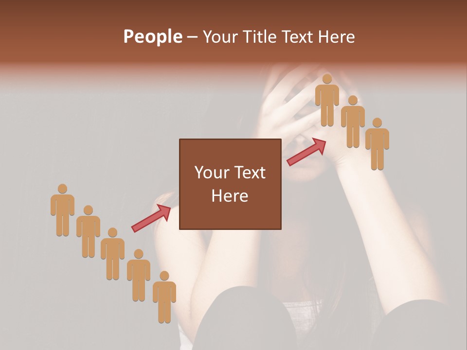 Ceylon Background Leaf PowerPoint Template