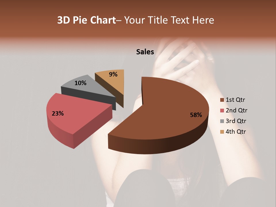 Ceylon Background Leaf PowerPoint Template