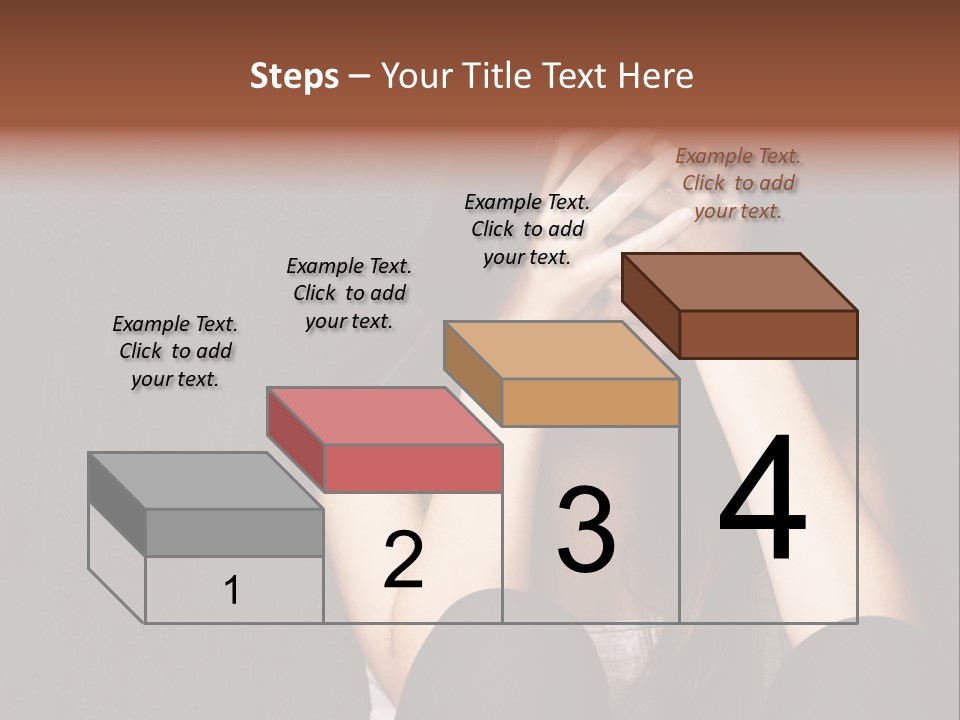 Ceylon Background Leaf PowerPoint Template