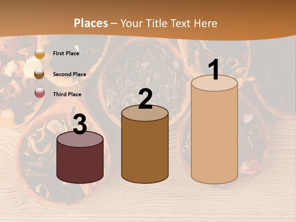 Ceylon Background Leaf PowerPoint Template