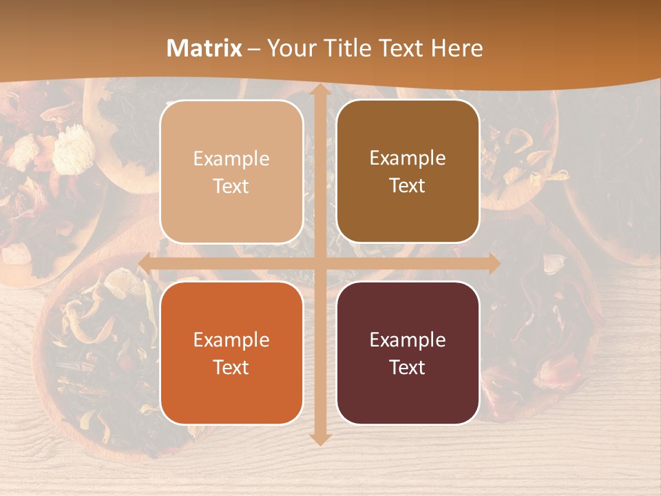 Ceylon Background Leaf PowerPoint Template