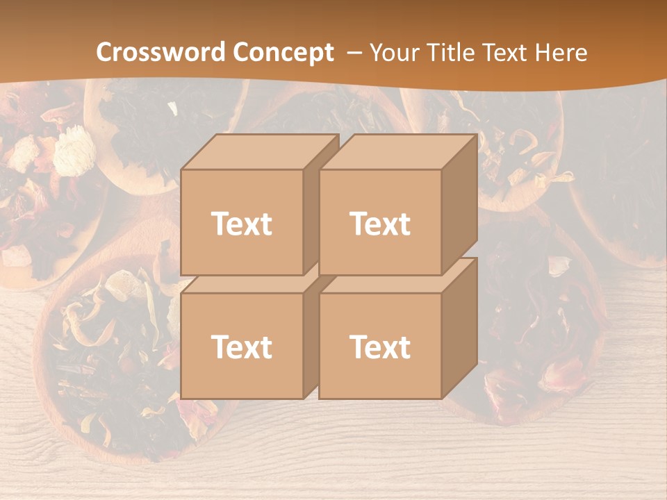 Ceylon Background Leaf PowerPoint Template