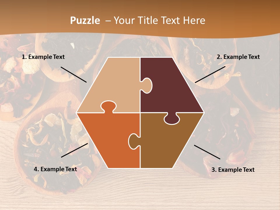 Ceylon Background Leaf PowerPoint Template