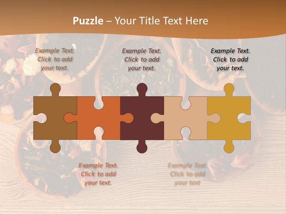 Ceylon Background Leaf PowerPoint Template