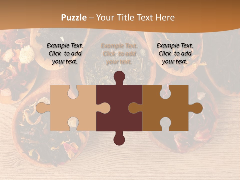 Ceylon Background Leaf PowerPoint Template