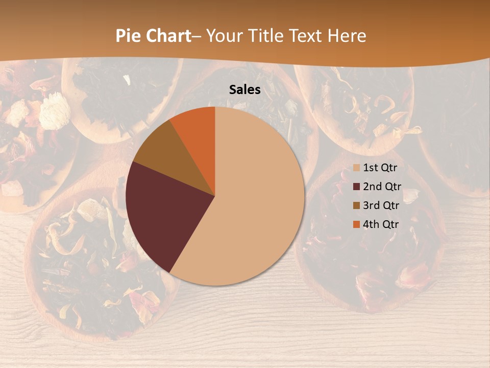Ceylon Background Leaf PowerPoint Template