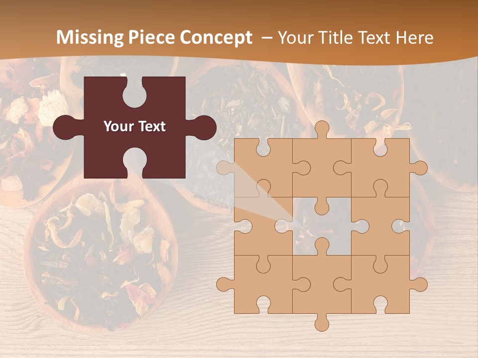 Ceylon Background Leaf PowerPoint Template