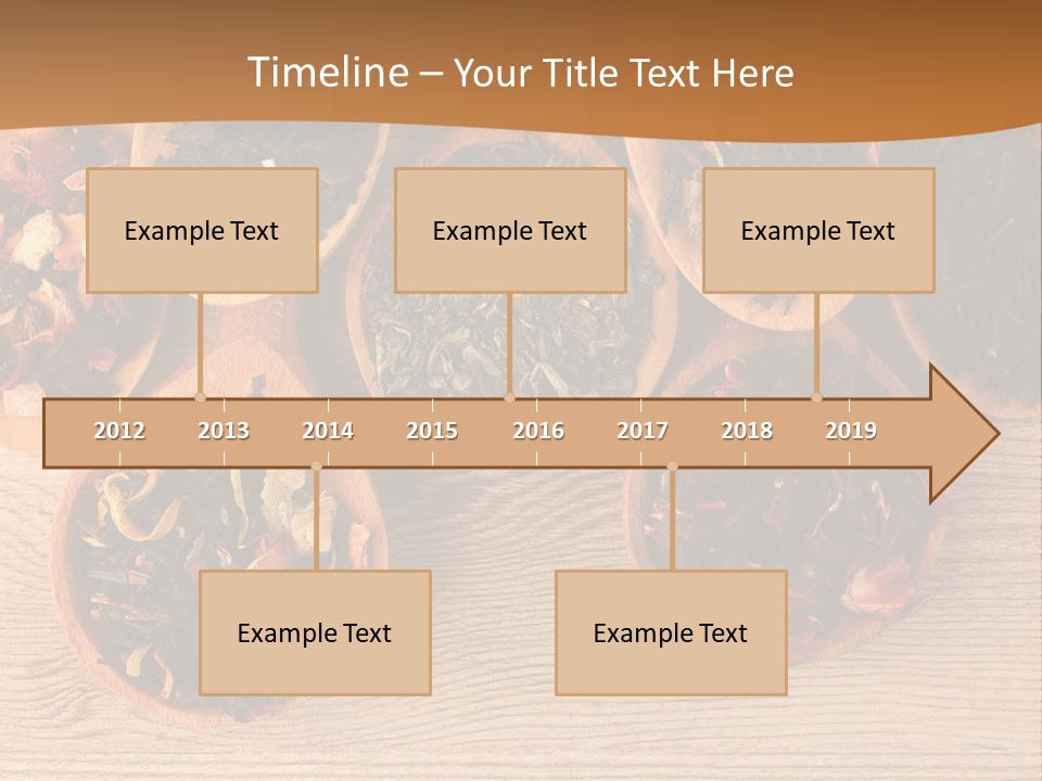 Ceylon Background Leaf PowerPoint Template