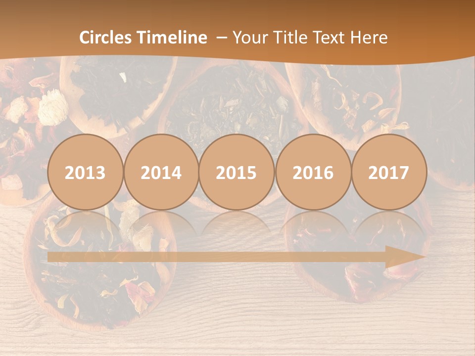 Ceylon Background Leaf PowerPoint Template