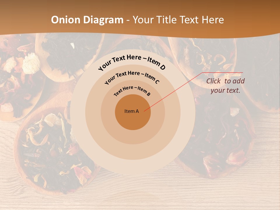 Ceylon Background Leaf PowerPoint Template