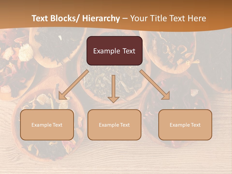 Ceylon Background Leaf PowerPoint Template