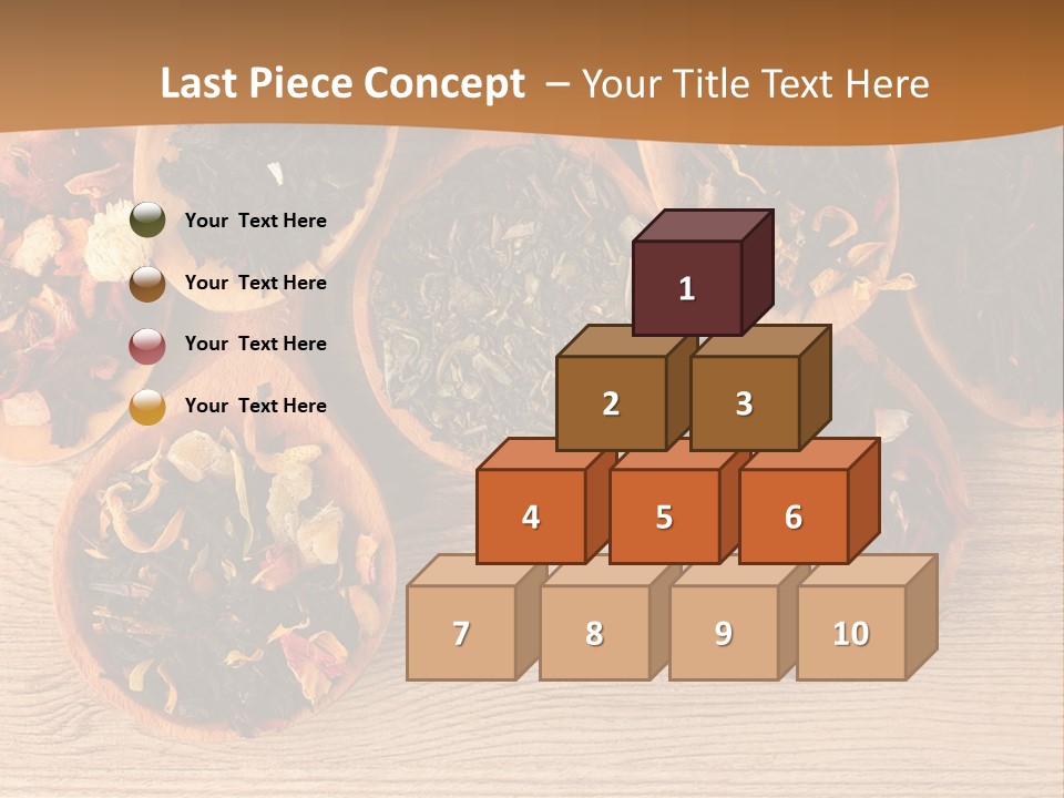 Ceylon Background Leaf PowerPoint Template