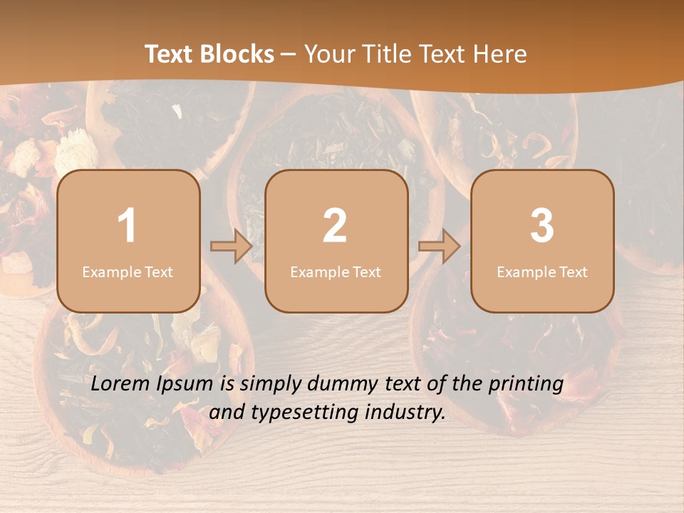Ceylon Background Leaf PowerPoint Template