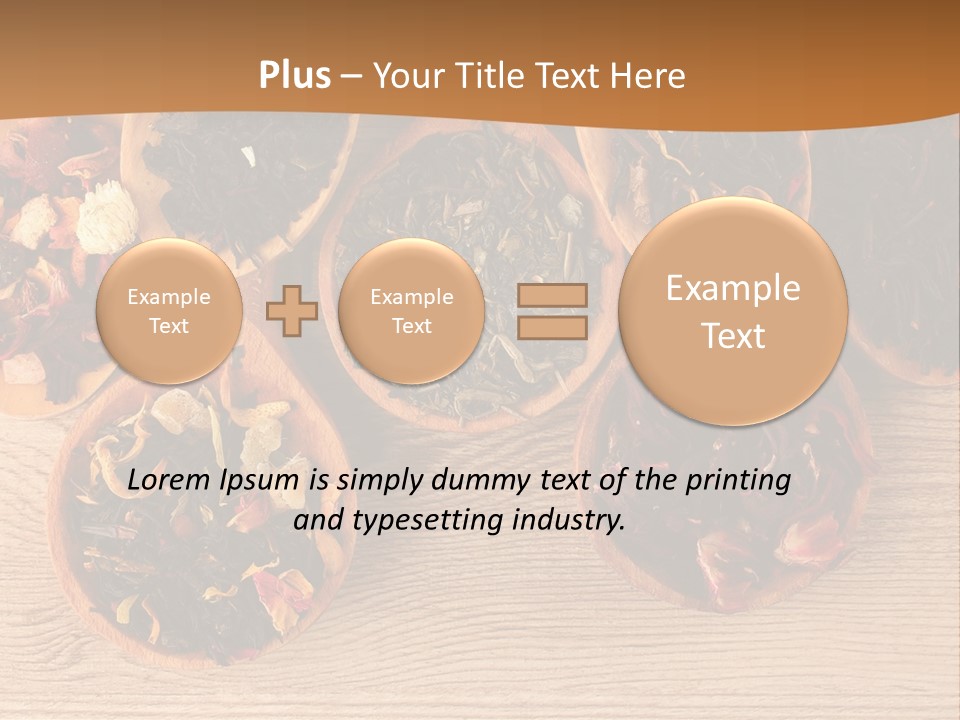 Ceylon Background Leaf PowerPoint Template