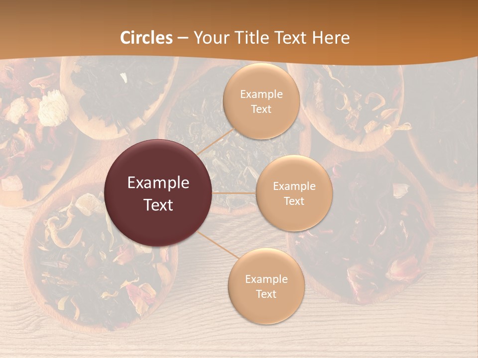 Ceylon Background Leaf PowerPoint Template