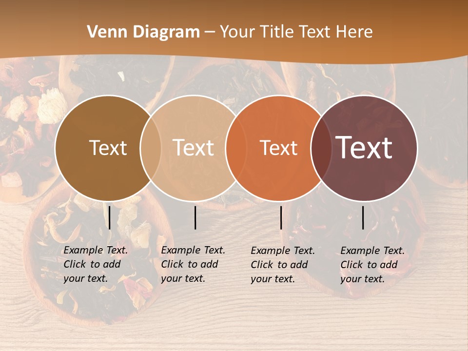 Ceylon Background Leaf PowerPoint Template