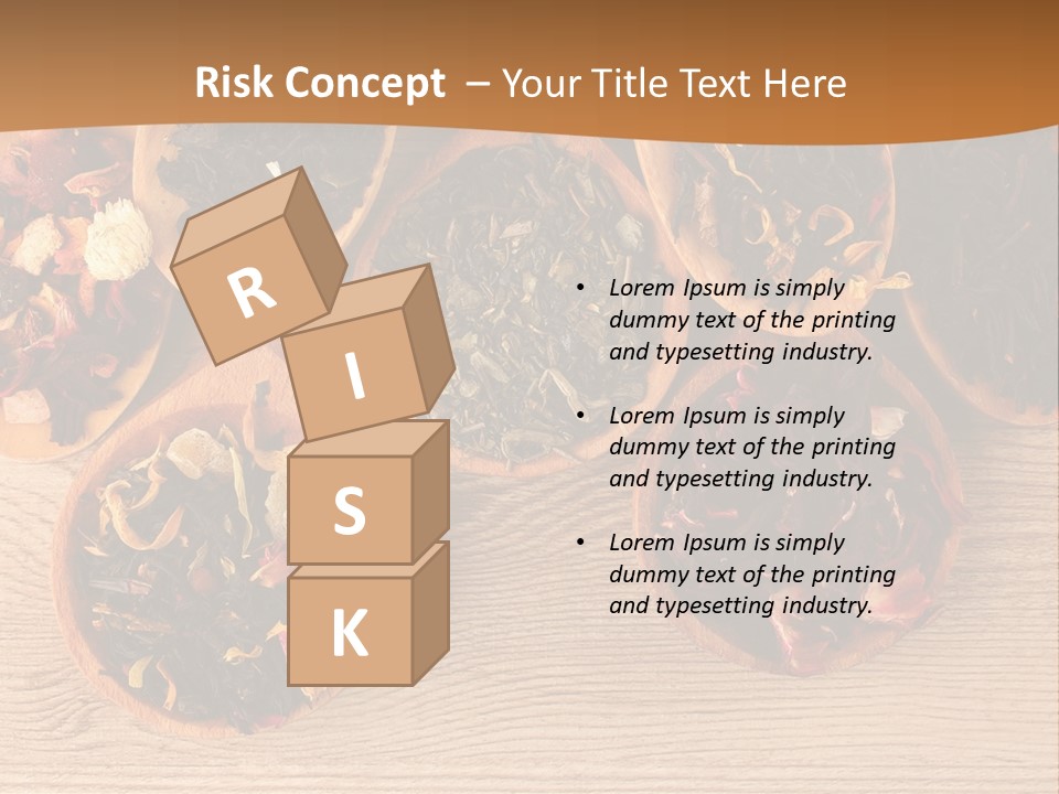 Ceylon Background Leaf PowerPoint Template