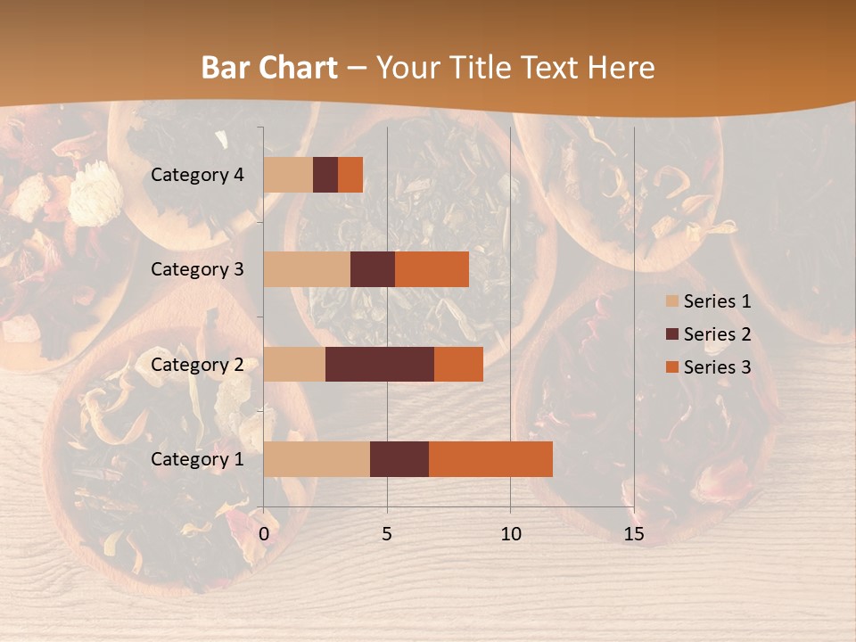 Ceylon Background Leaf PowerPoint Template