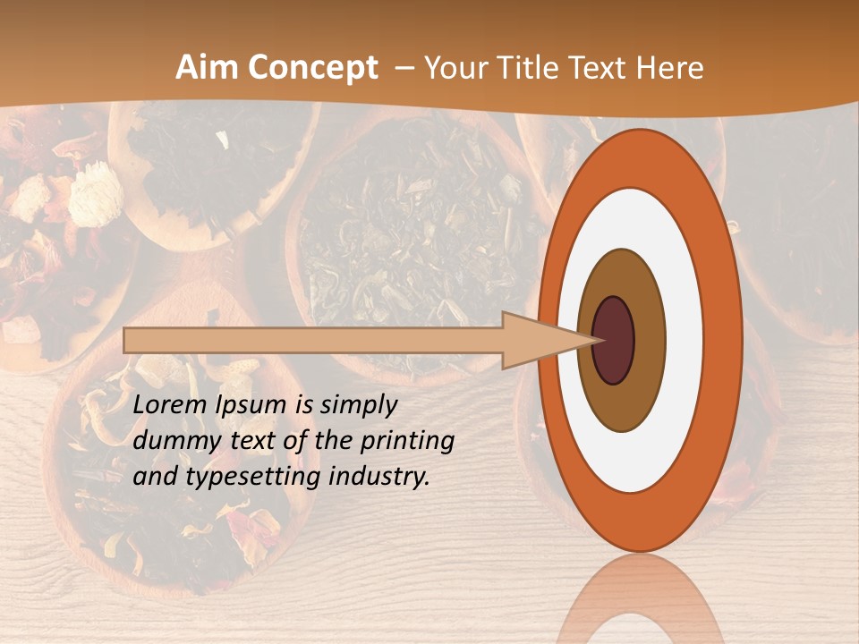 Ceylon Background Leaf PowerPoint Template