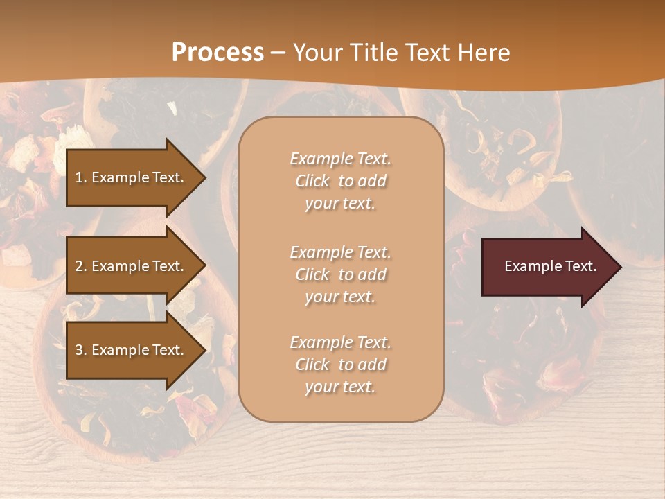 Ceylon Background Leaf PowerPoint Template