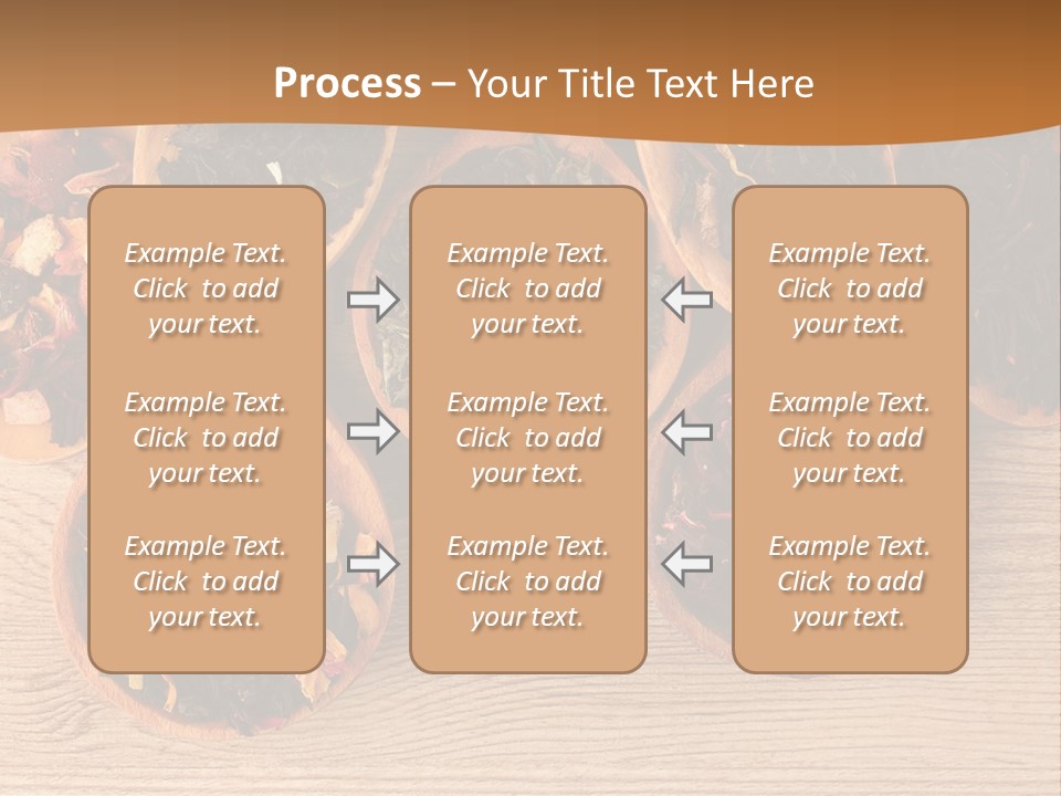Ceylon Background Leaf PowerPoint Template