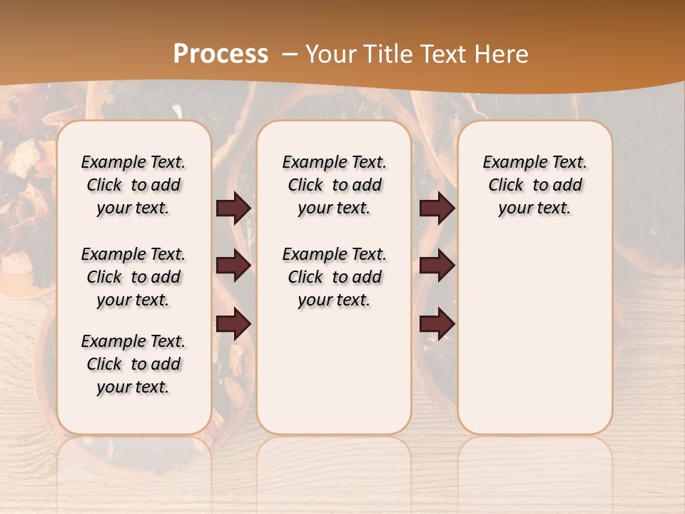 Ceylon Background Leaf PowerPoint Template