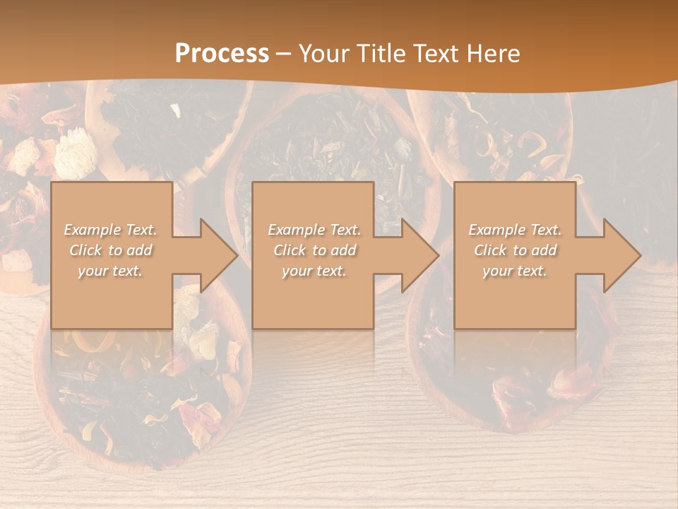 Ceylon Background Leaf PowerPoint Template