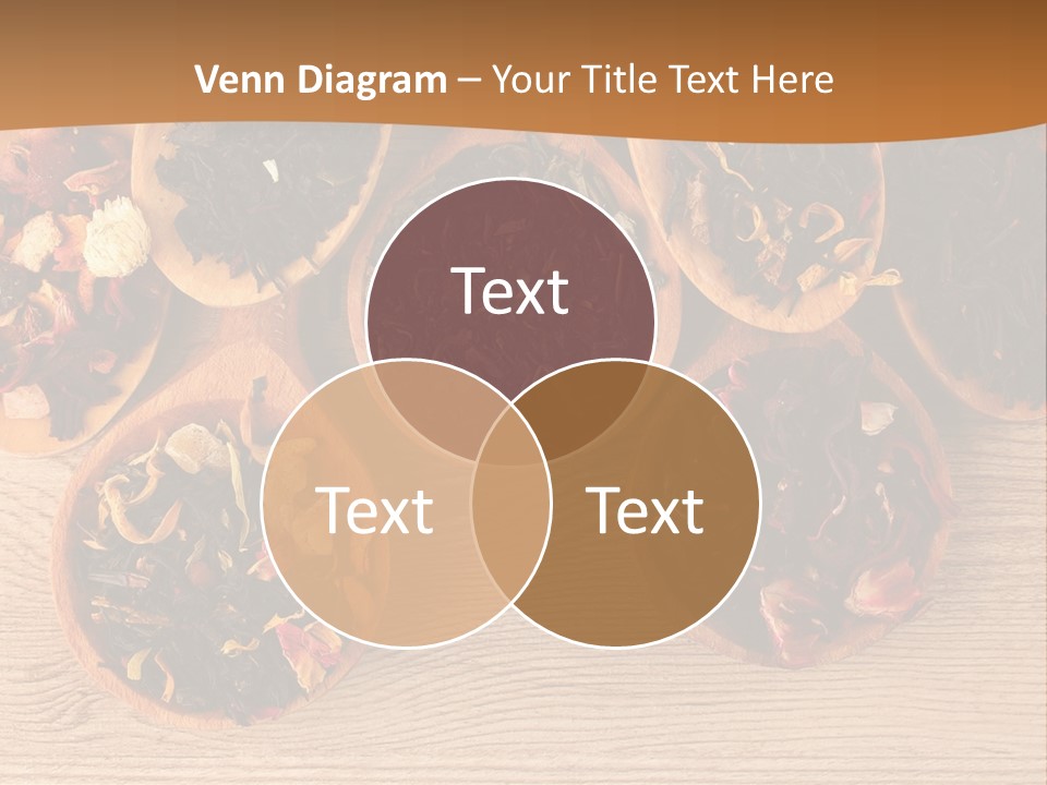 Ceylon Background Leaf PowerPoint Template