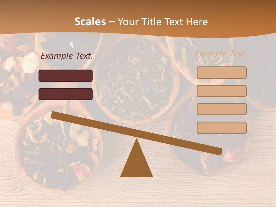 Ceylon Background Leaf PowerPoint Template