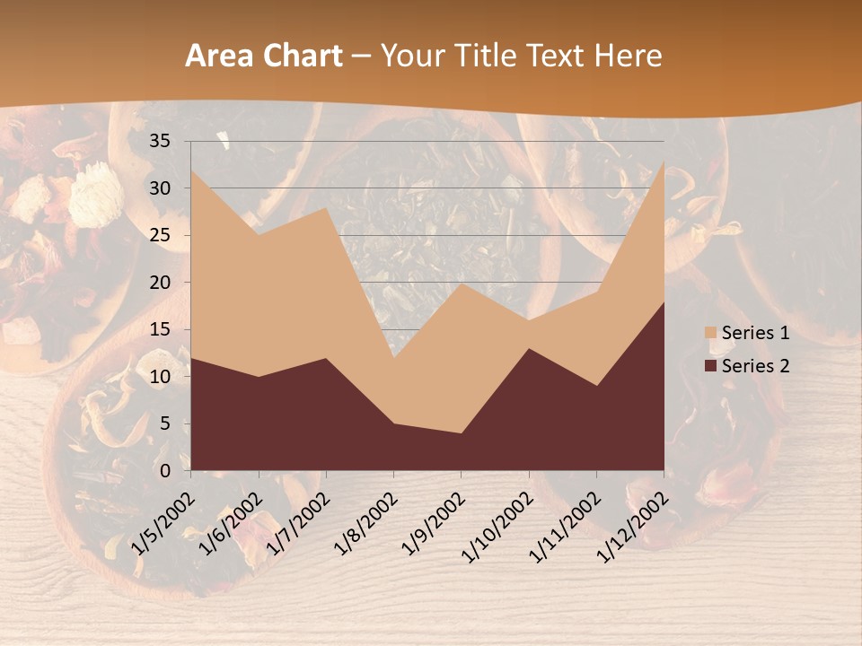 Ceylon Background Leaf PowerPoint Template