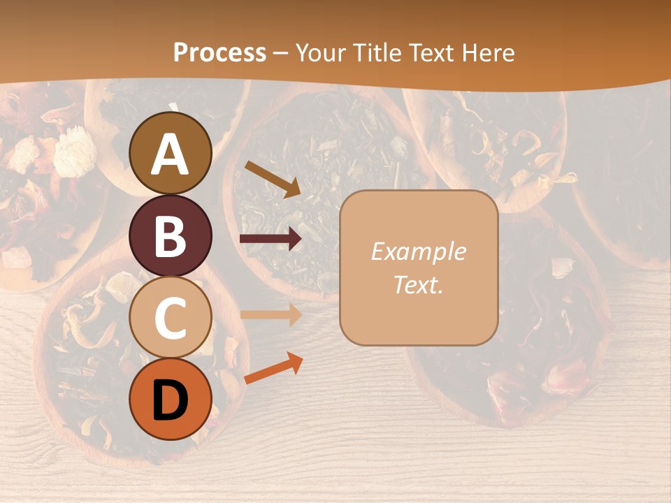 Ceylon Background Leaf PowerPoint Template