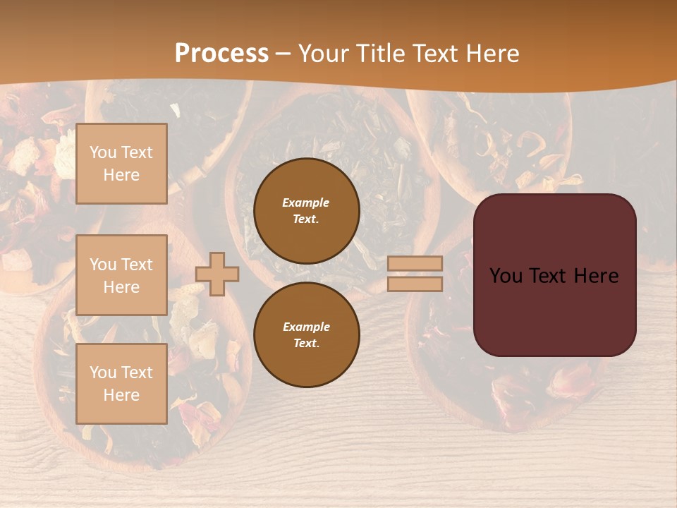 Ceylon Background Leaf PowerPoint Template