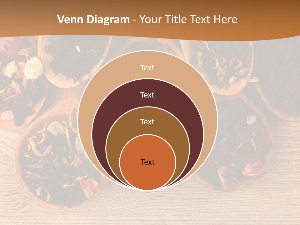 Ceylon Background Leaf PowerPoint Template