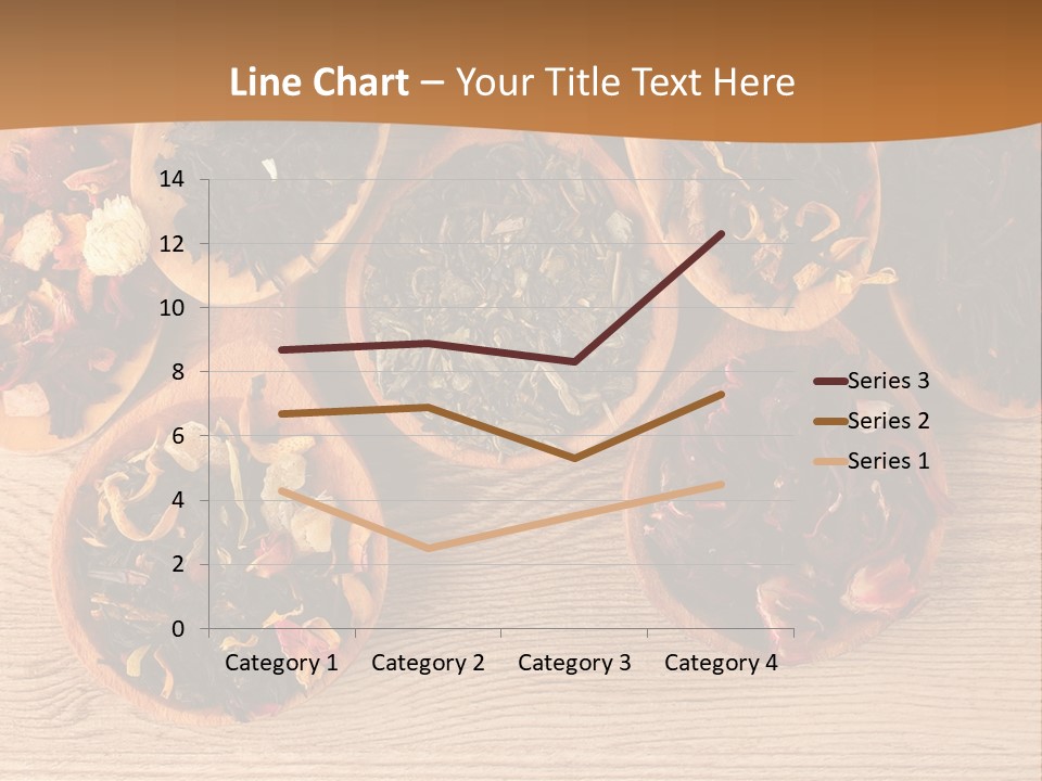 Ceylon Background Leaf PowerPoint Template