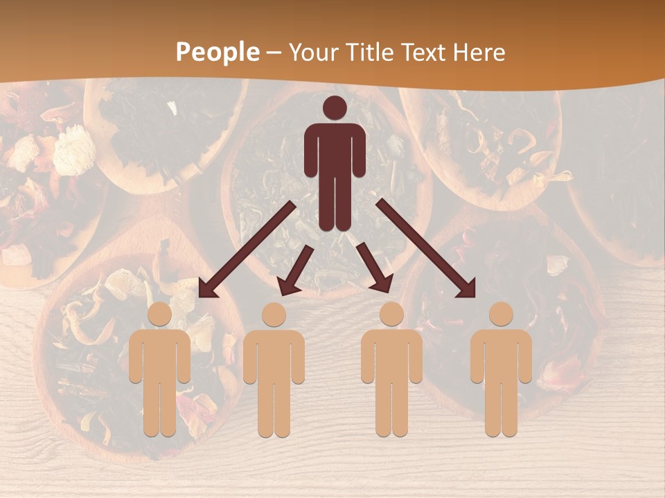 Ceylon Background Leaf PowerPoint Template