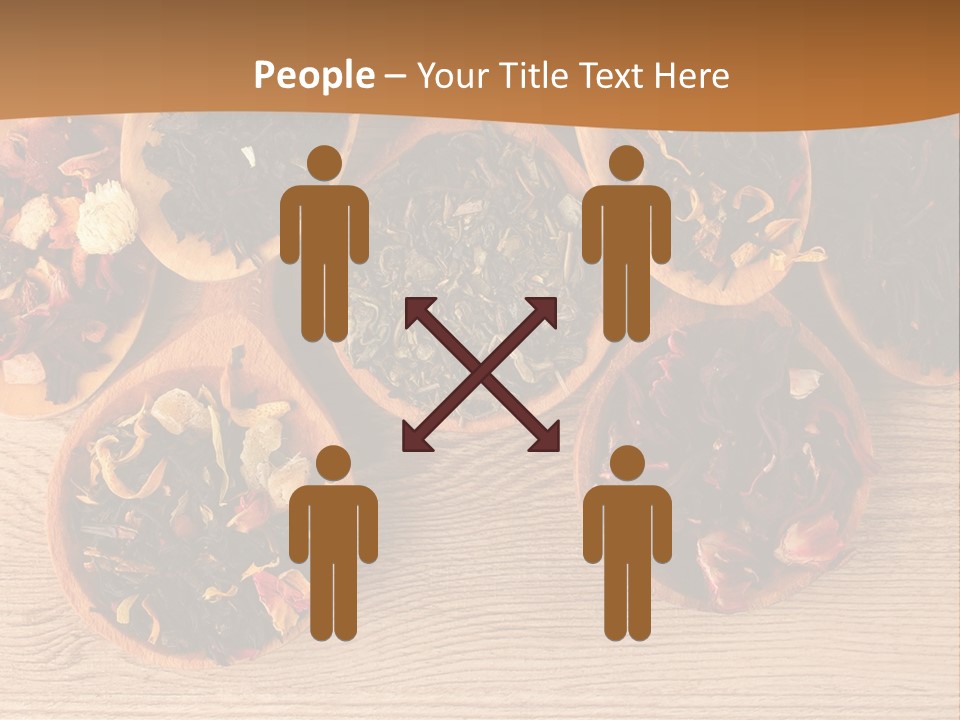 Ceylon Background Leaf PowerPoint Template