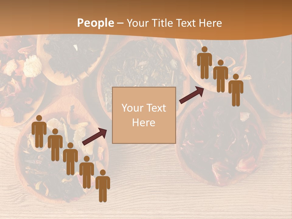 Ceylon Background Leaf PowerPoint Template