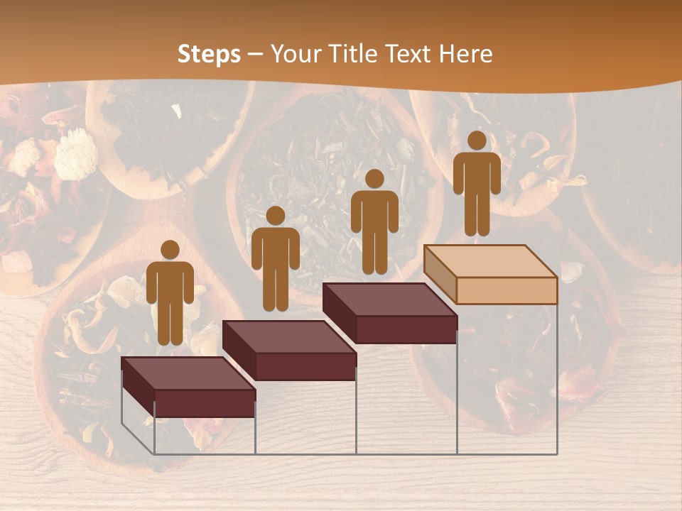 Ceylon Background Leaf PowerPoint Template