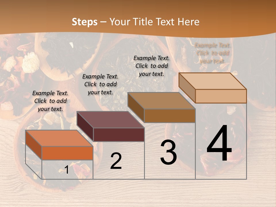 Ceylon Background Leaf PowerPoint Template